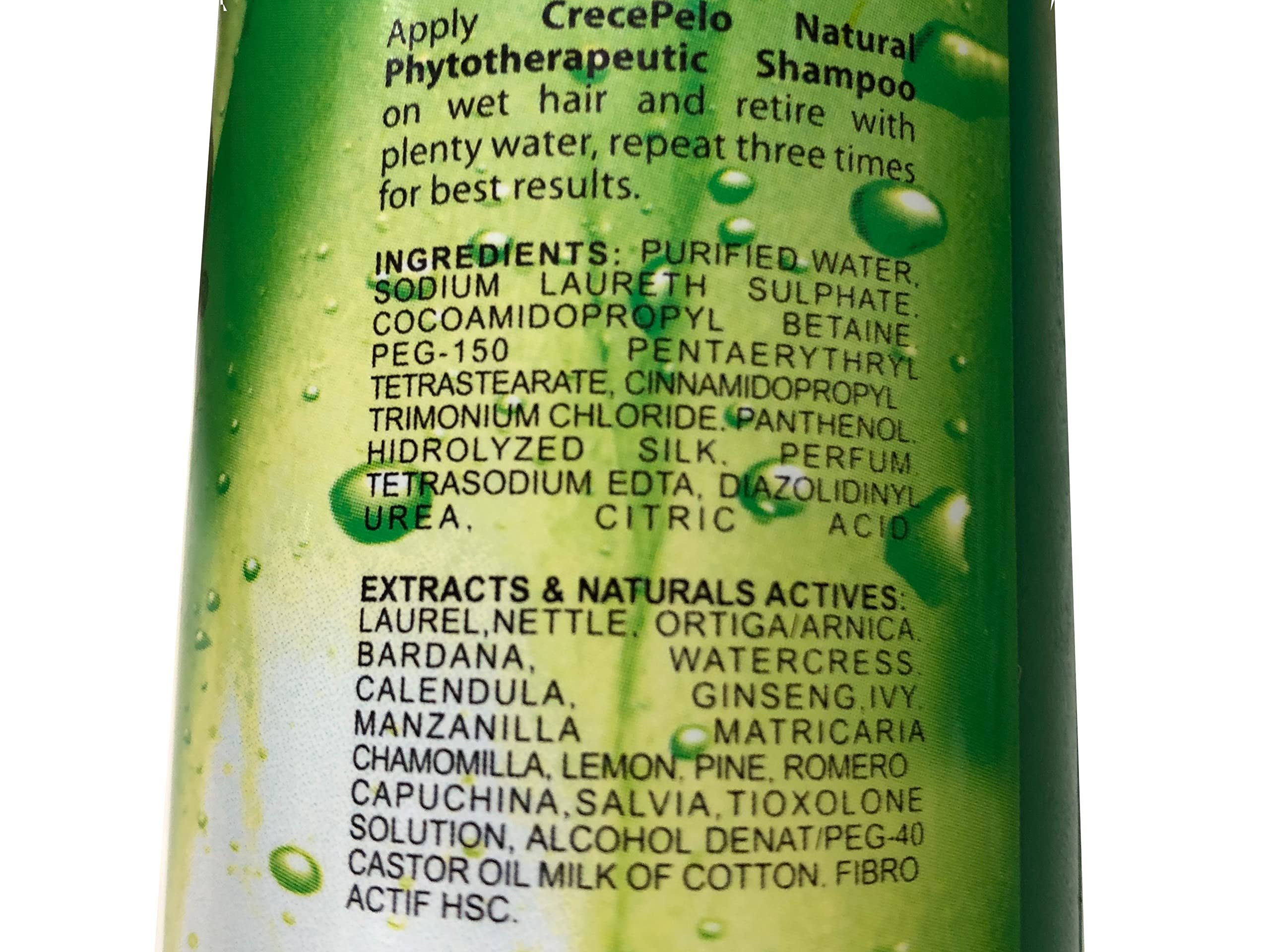 BOÉ Cosmetics Hair Growth Kit hair strands closeup suggests healthier-looking texture with regular use.
