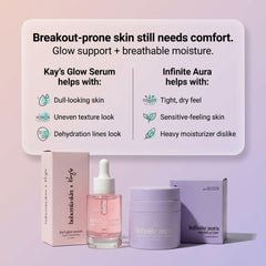 Moisturizer spread demonstrates cushiony moisture and barrier-supporting texture