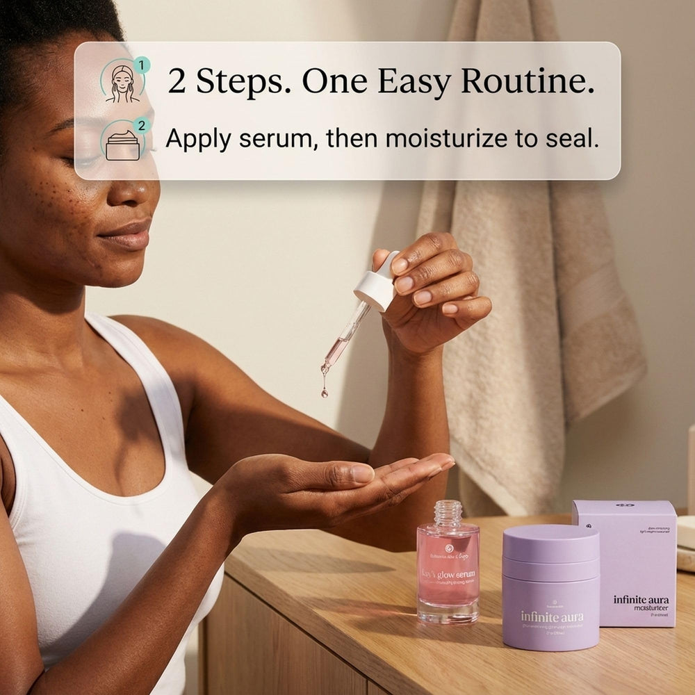 Bohemia Skin Oxygen Glow Effect illustration highlights brightening potential