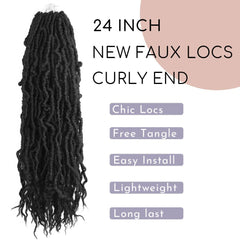 BOHOBABE boho soft locs offer lightweight wear and fluffy wrap.