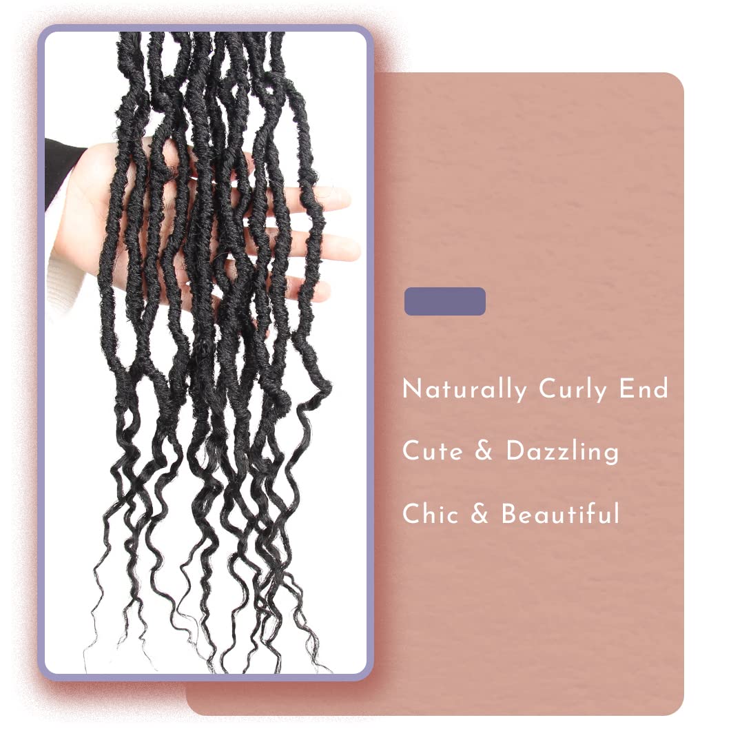 BOHOBABE crochet rod included for immediate styling options.
