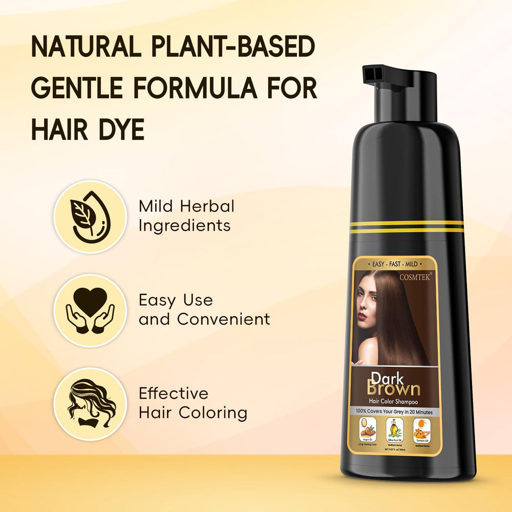 BOJICA Hair Dye Shampoo ginseng-nourish for healthy-looking shine