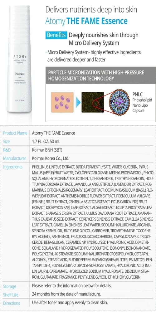Bola Nymphea Fame nutrition cream tub highlights nourishing formula for daytime comfort