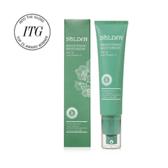 Bolden Brightening Face Moisturizer SPF30 bottle pump for quick daily application