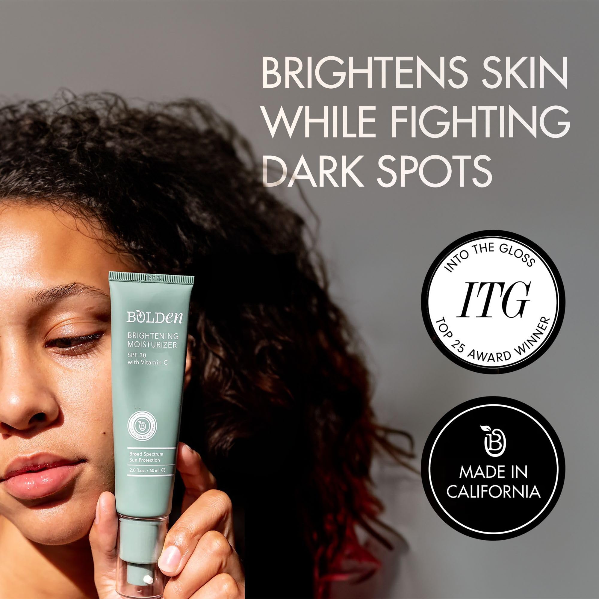 Bolden Brightening Face Moisturizer under makeup for smooth layering and balance