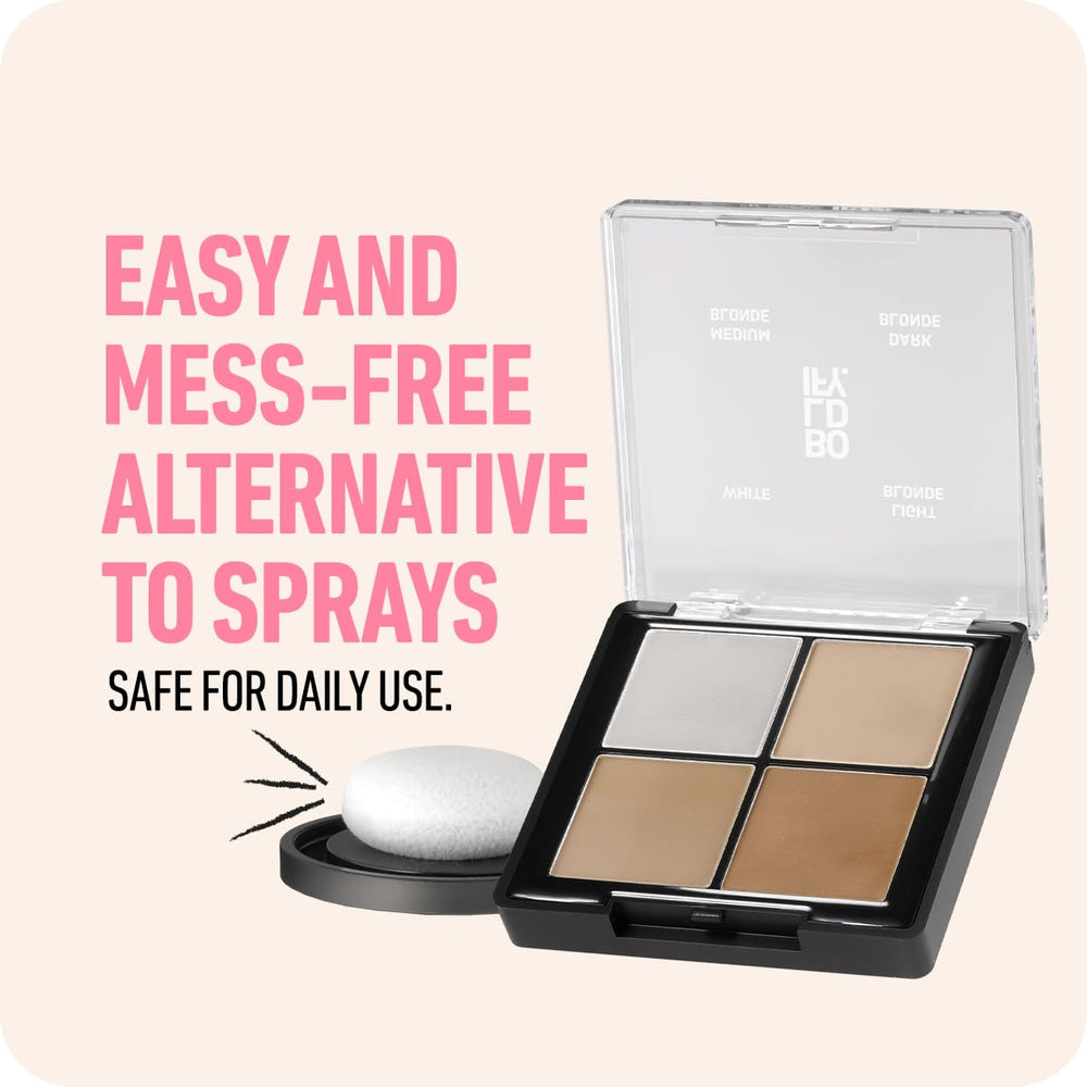 Boldify Hairline Powder washes out easily with shampoo for removal.