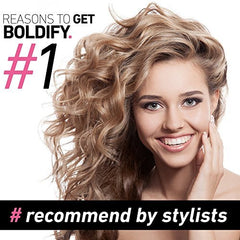 Boldify Thickening Shampoo lather shows creamy texture for thinning hair.