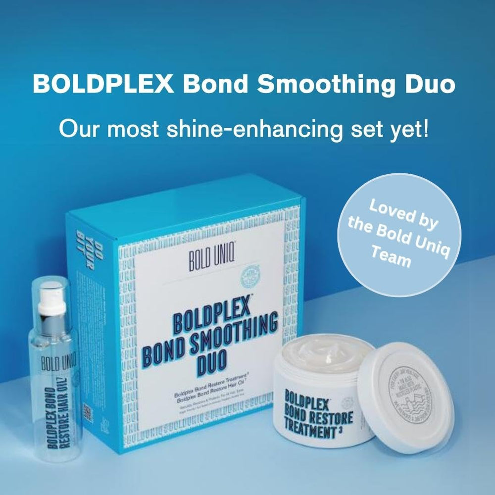 Boldplex Bond Restore Hair Oil 7 bottle highlights lightweight hydration for frizz control