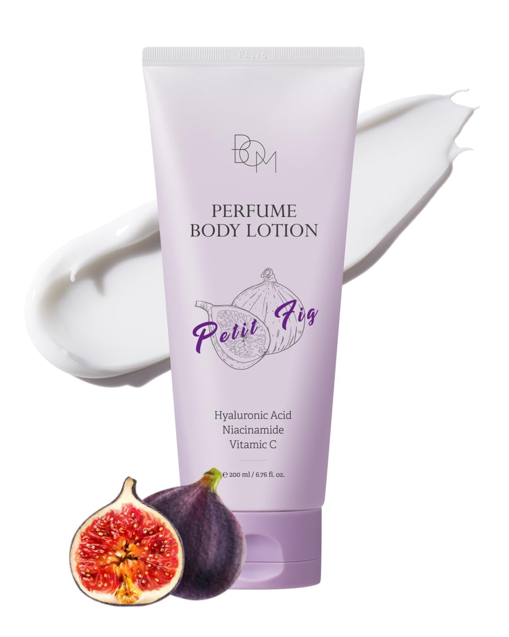 BOM Petit Fig Lotion packaging presents a premium look for daily use.