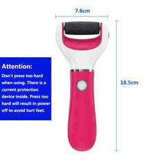 BOMPOW foot scrubber rechargeable cordless design for travel.