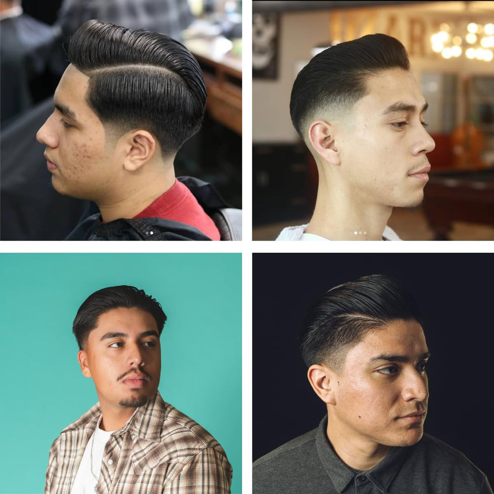 Bona Fide Pomade hair styling application shows strong grip for shaping