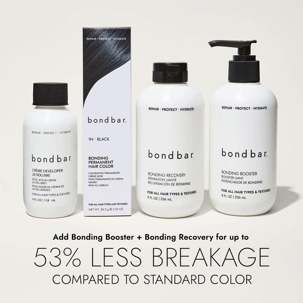 Bondbar 8RC Light Copper Blonde step-by-step application looks simple for home use.