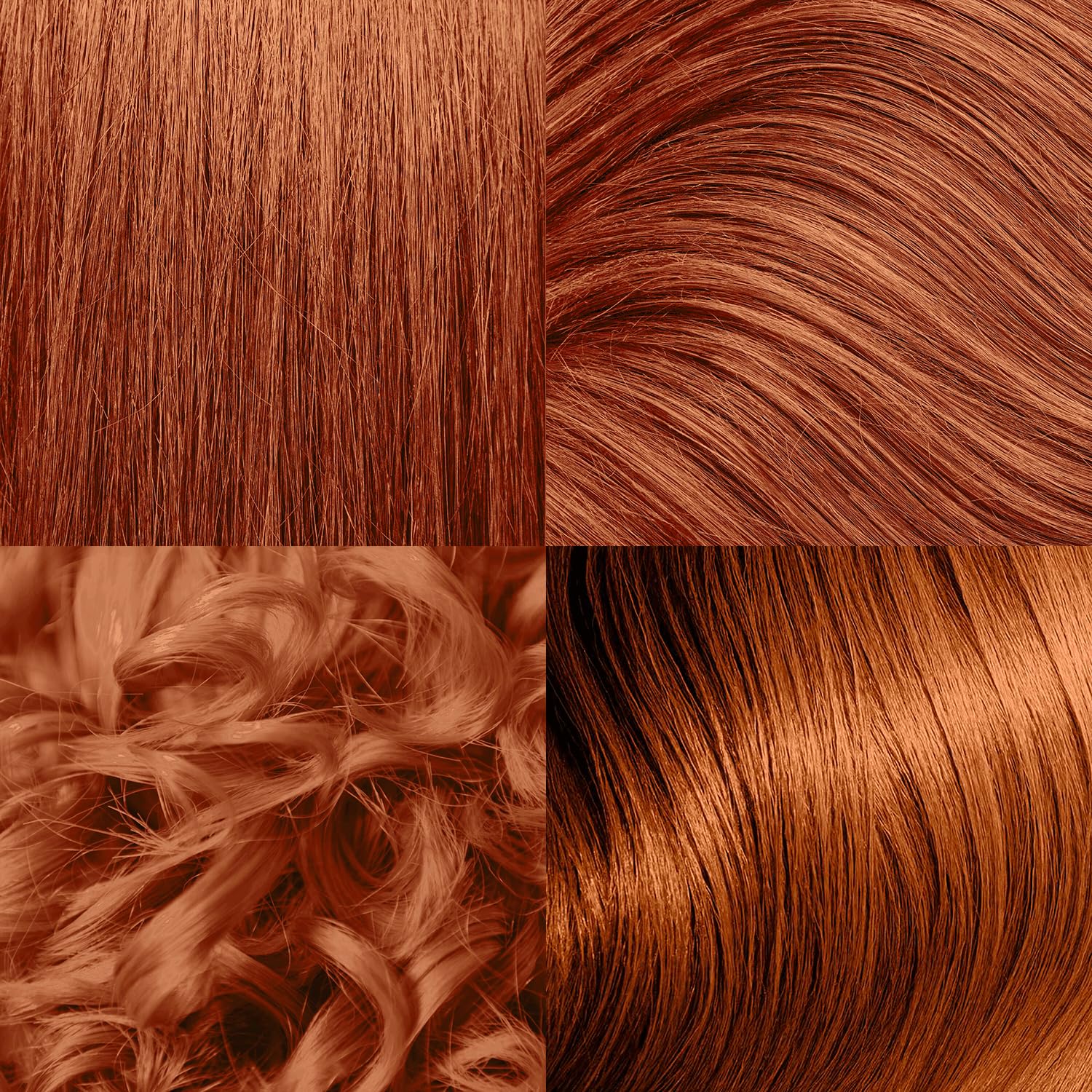 Bondbar 8RC Light Copper Blonde swatch shows true gray coverage with even copper tone.