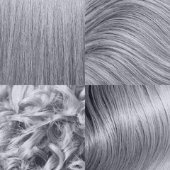 Bondbar application gloves depicting mess-free, controlled hair coloring process.