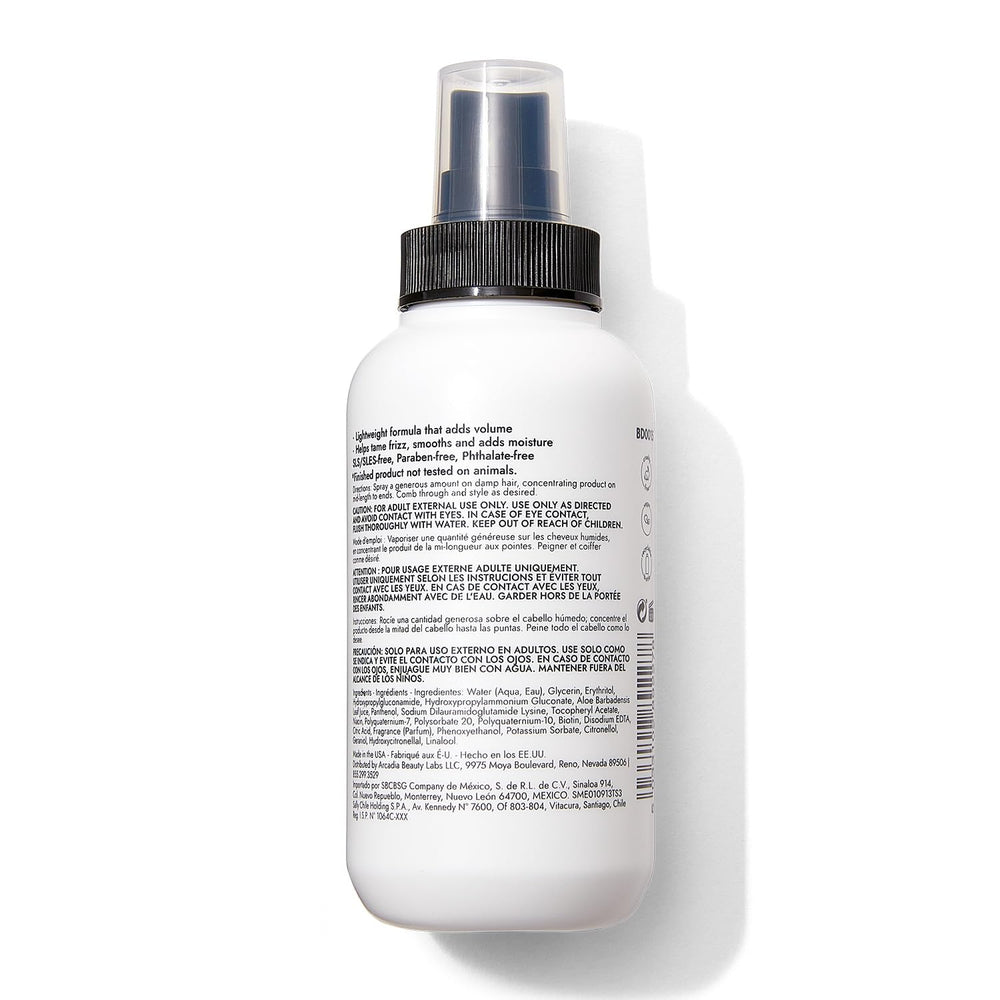 Bondbar Bonding Leave-In Conditioner demonstrates moisturizing, silky feel on hair.