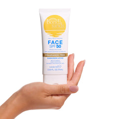 Close-up of Bondi Sands sunscreen texture with a lightweight invisible finish.