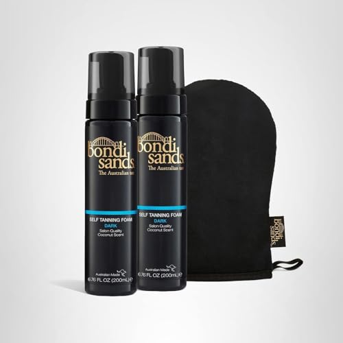 Bondi Sands foam close-up texture highlighting lightweight formula.