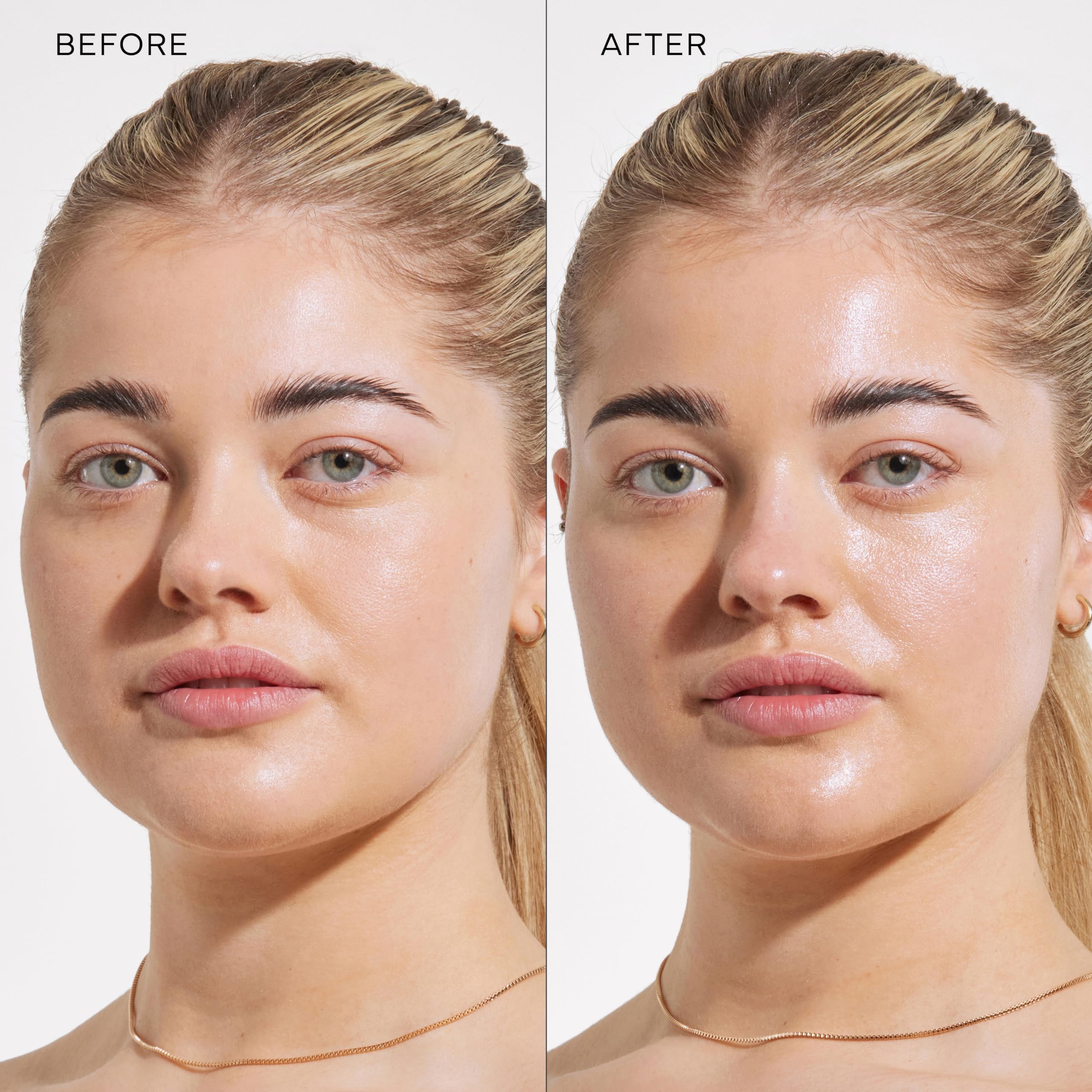 Bondi Sands Sunny Drops under makeup use shows versatile day-to-night wear