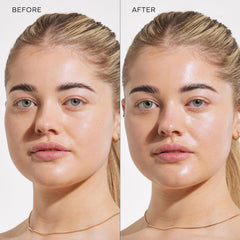 Bondi Sands Sunny Drops under makeup use shows versatile day-to-night wear