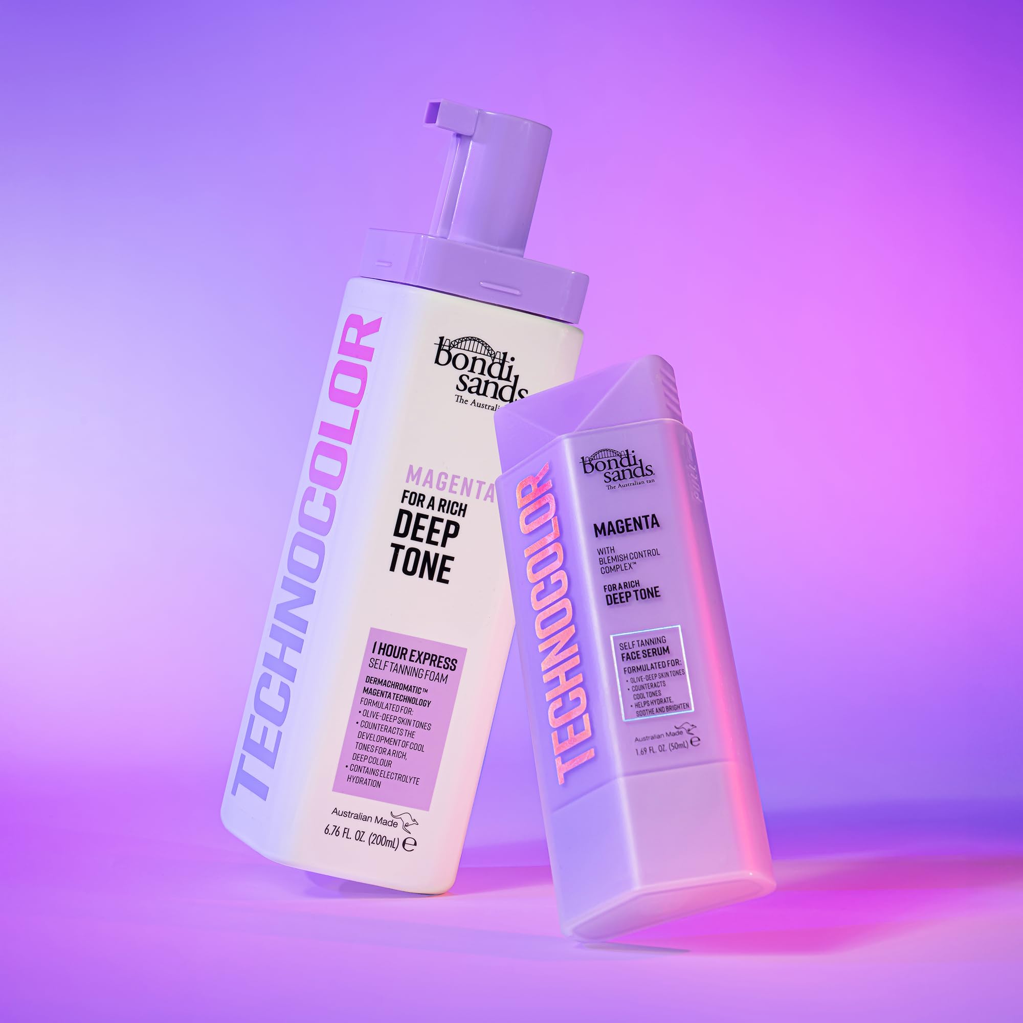 Bondi Sands Technocolor works across diverse skin tones for natural color
