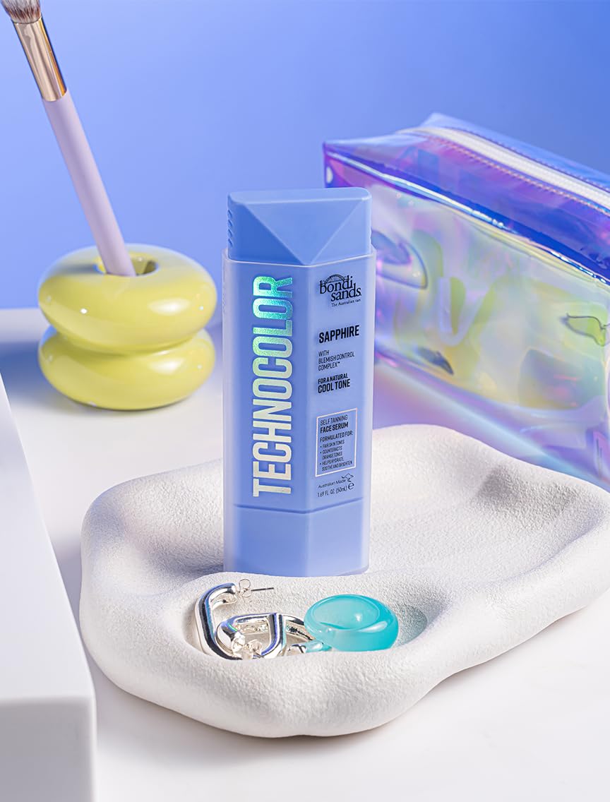 Even-toned finish represented by Bondi Sands Technocolor Serum