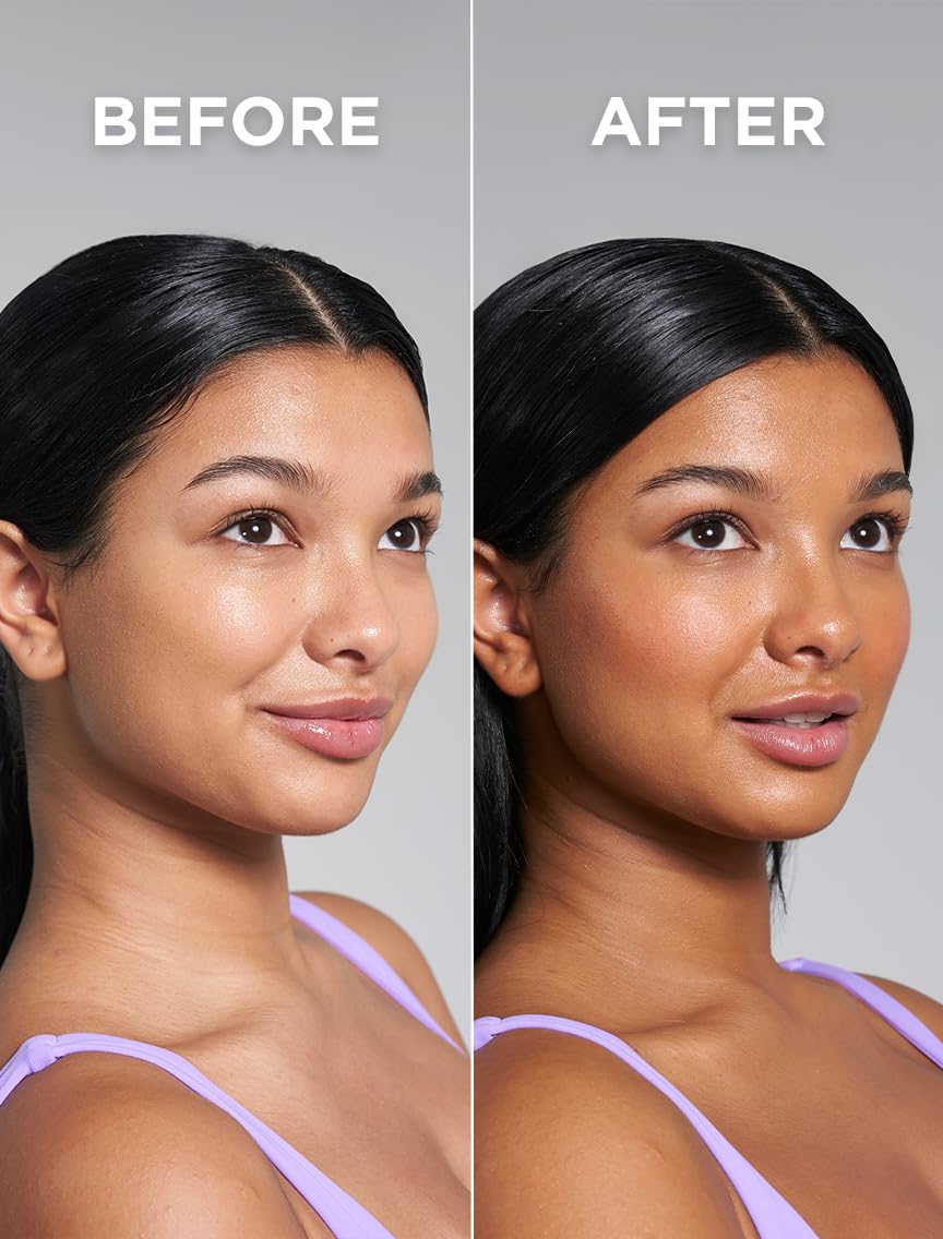 Bondi Sands Technocolor Face Serum delivering radiant complexion after use