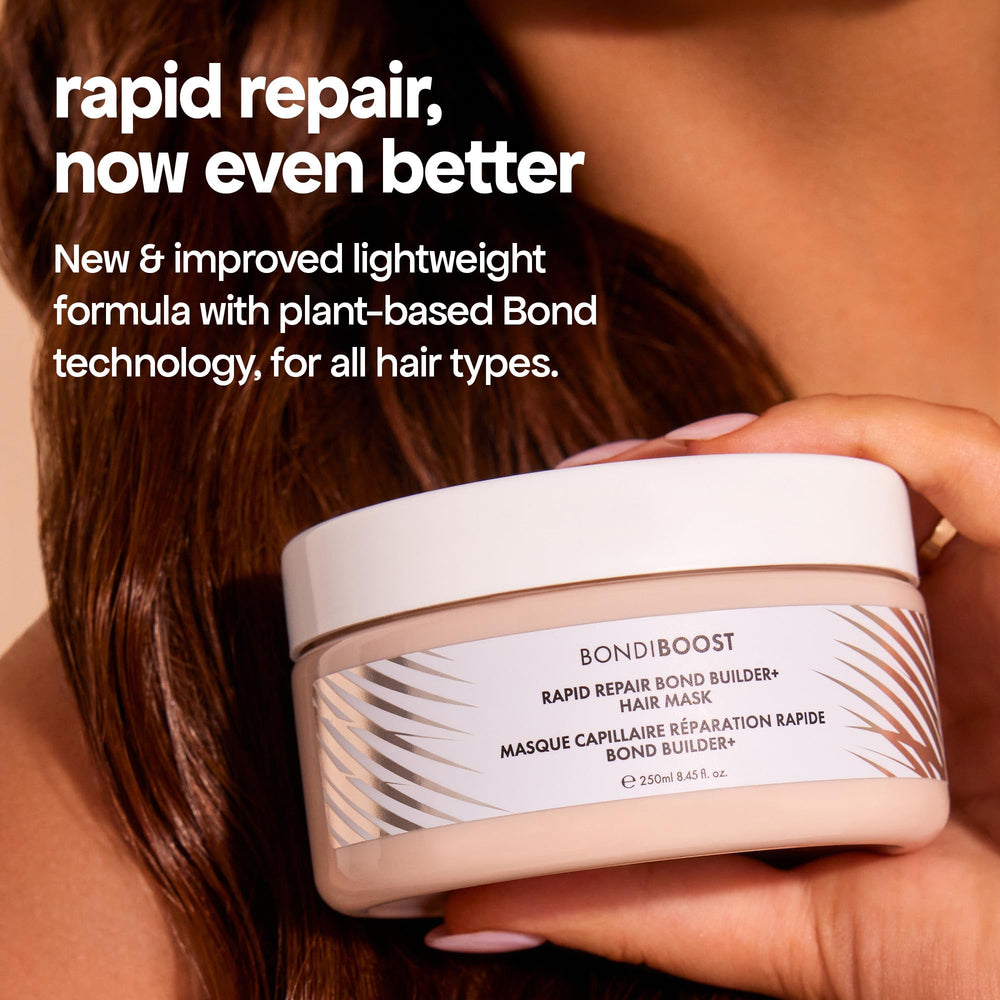BondiBoost for all hair types usage card suggests versatile conditioning