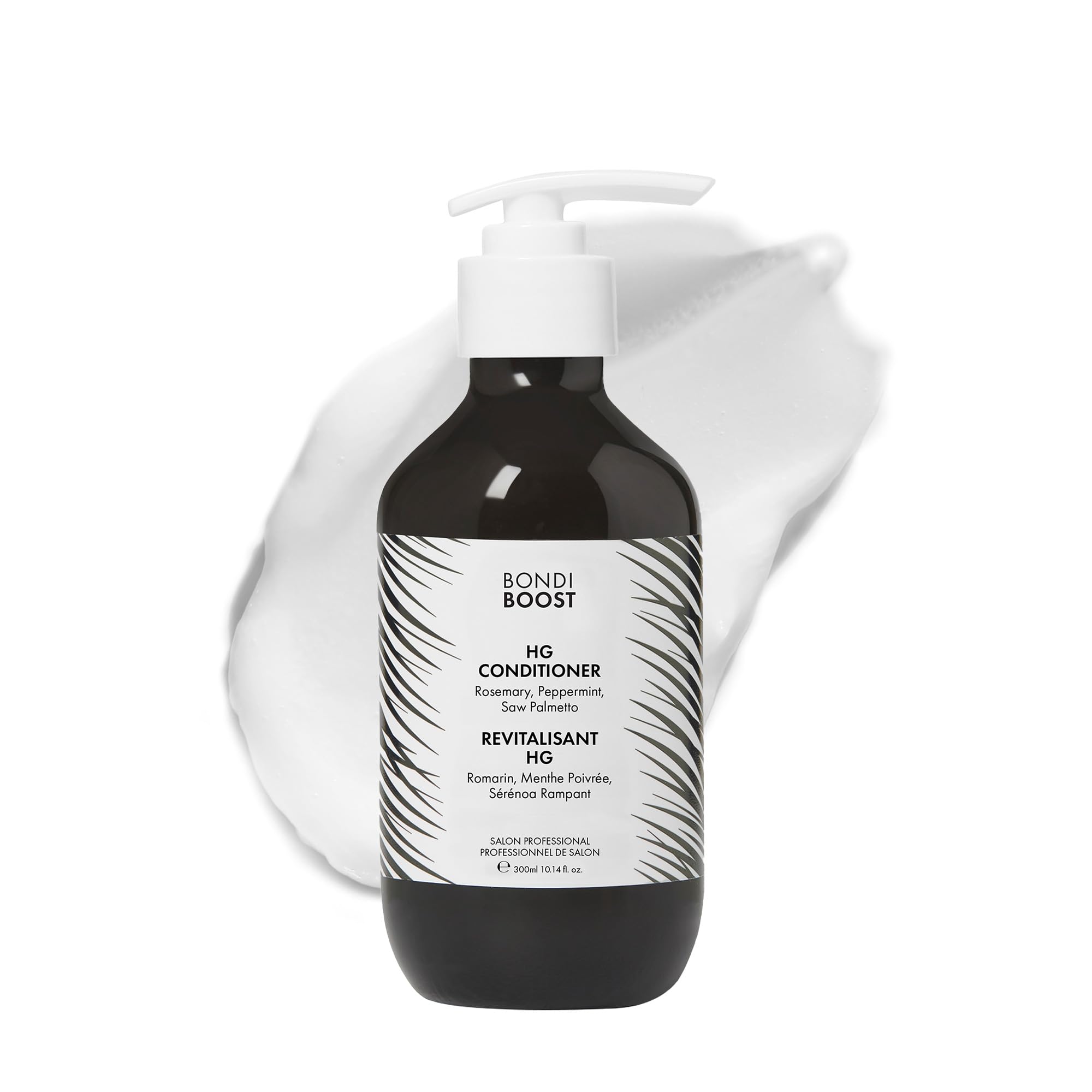 BondiBoost HG conditioner bottle pour highlights hydrating formula for dry hair