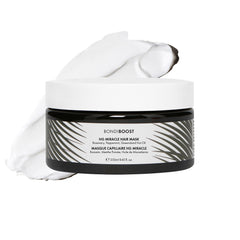 BondiBoost Miracle Hair Mask bottle delivers deep conditioning for damaged hair.