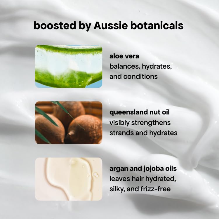 BondiBoost Miracle Hair Mask vegan formula badge signals gentle, responsible care.