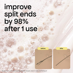 BONDIBOOST Rapid Repair Bond Builder shampoo foam delivers creamy lather for cleansing.