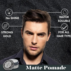 Boneyard Matte Pomade offers flexible hold and texture for daily styling.
