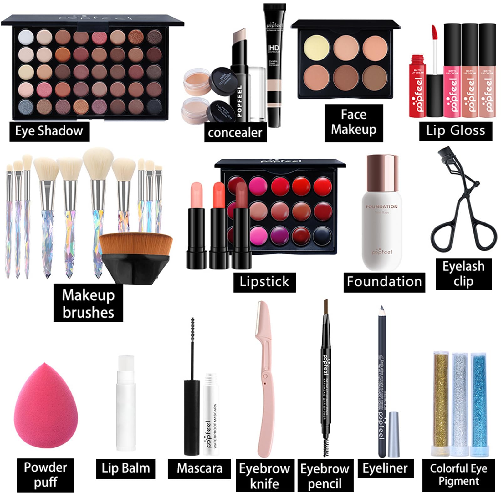 BONNIE CHOICE eyeshadow palette with rich pigments for versatile looks.