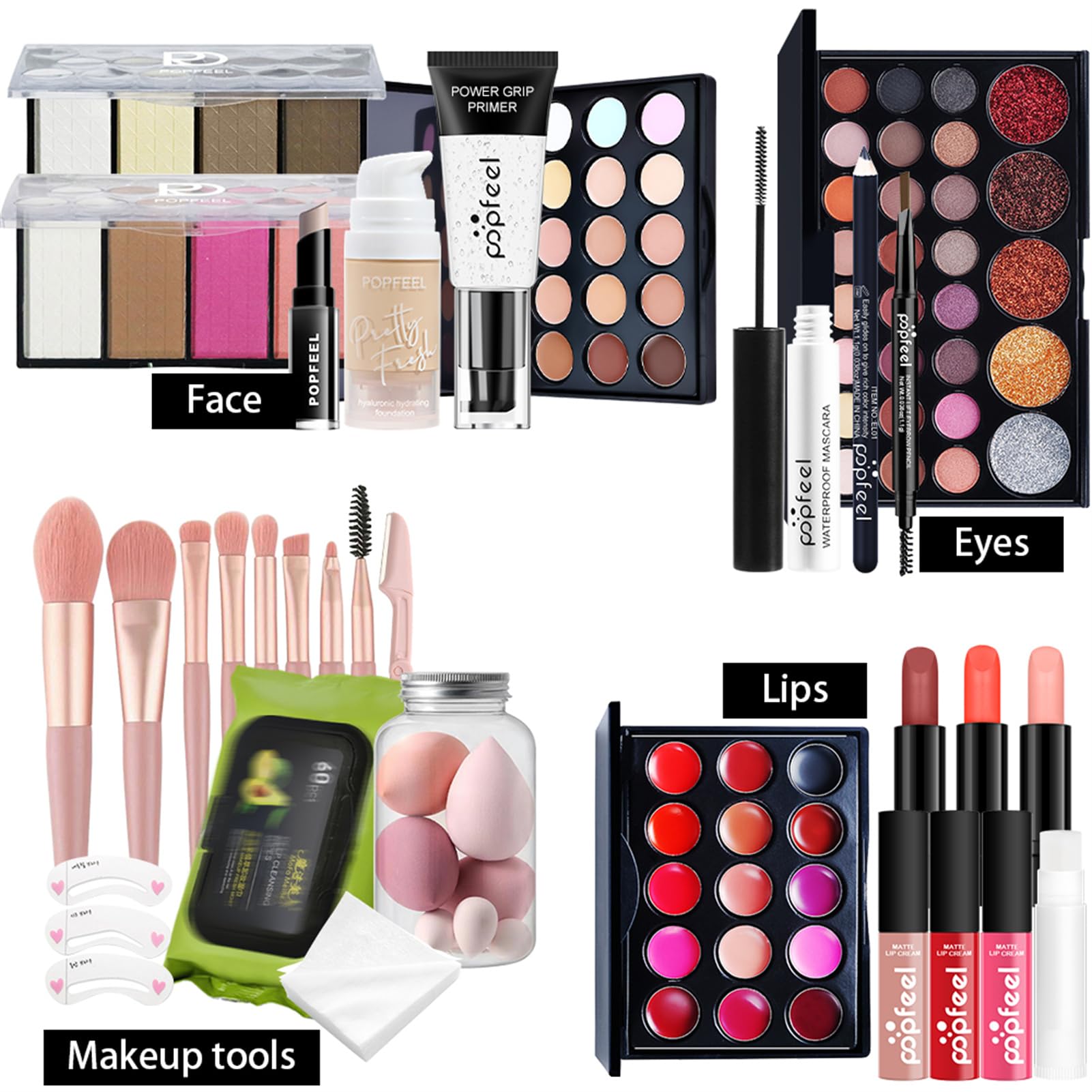 BONNIE CHOICE eyeshadow palette with versatile colors for day and night wears.