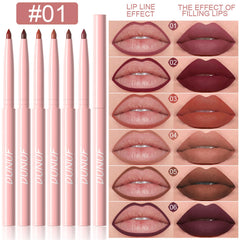 BONNIE CHOICE mauve lip liner provides smooth, comfortable color definition.