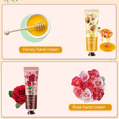 BONNIESTORE gardenia-scented hand cream tube for soft, nourished hands.