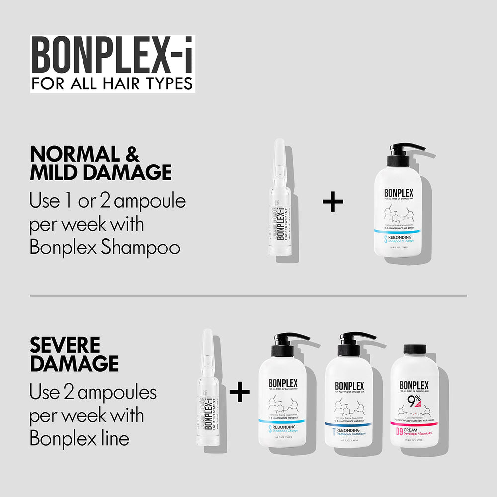 BONPLEX-i ampoule treatment cruelty-free symbol reflects ethical, gentle care.