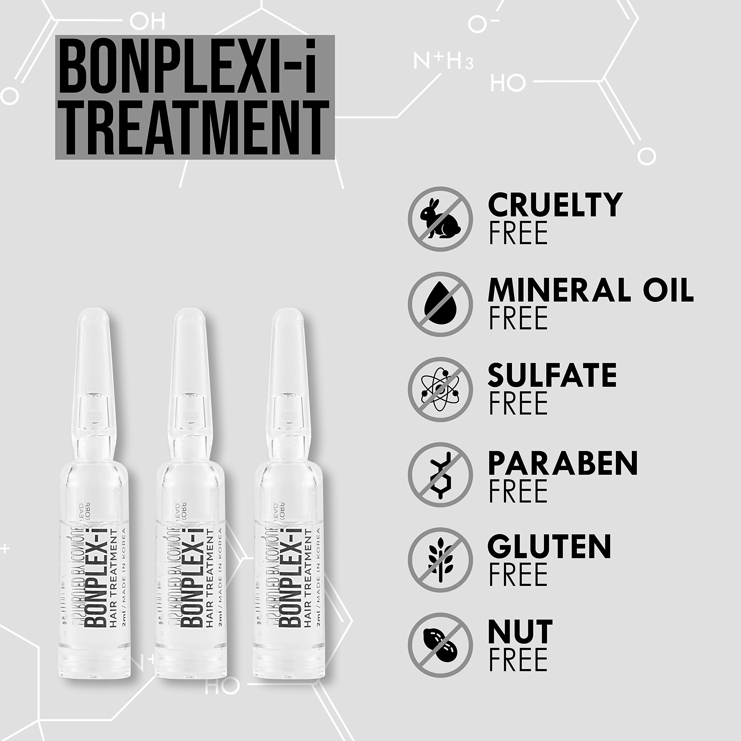 BONPLEX-i ampoule treatment cruelty-free and sulfate-free