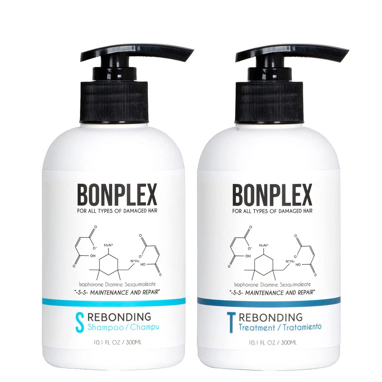 BONPLEX Perfect Bonding Concentrate bottle showing bond renewal for damaged hair.