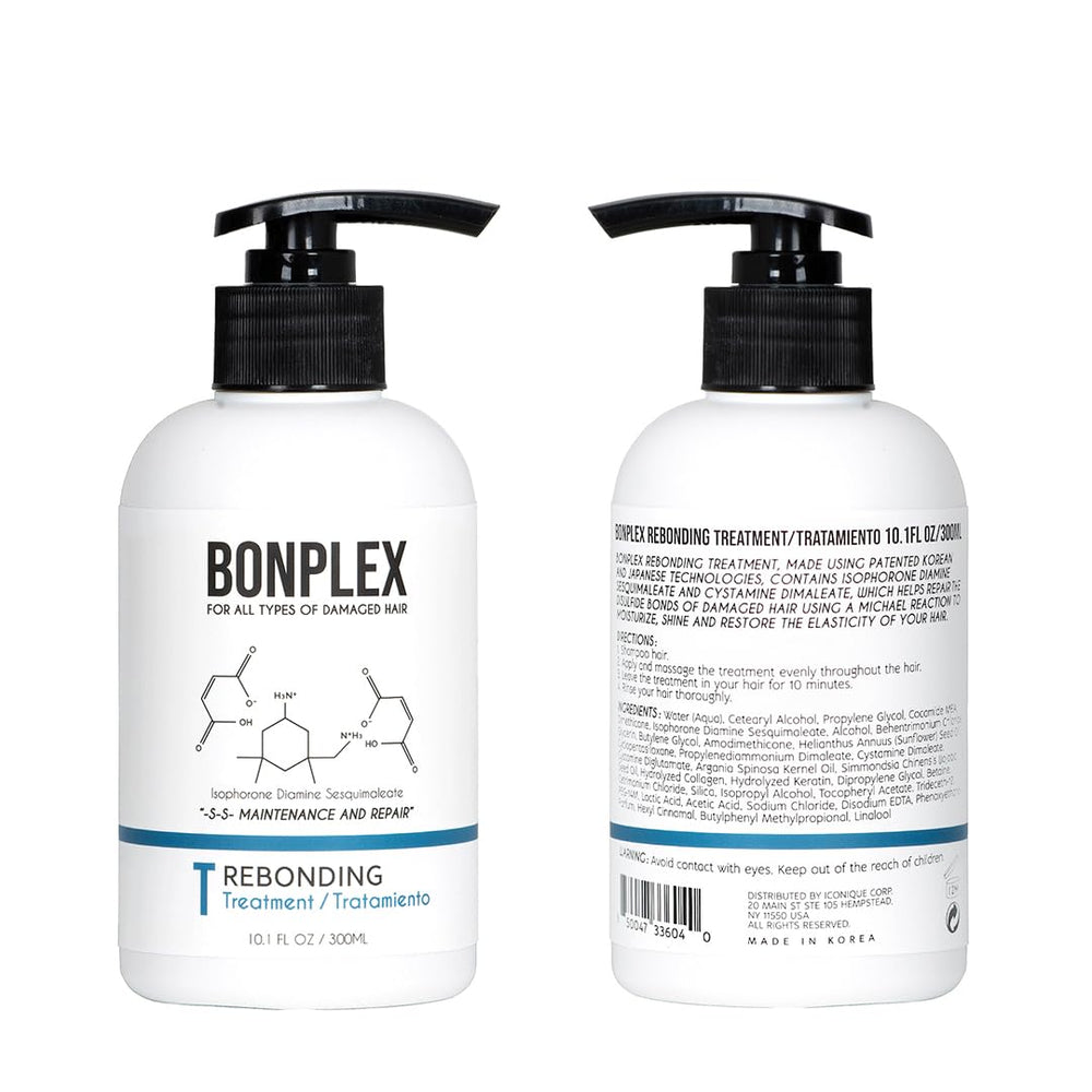 BONPLEX Treatment duo packaging closeup suggesting a complete routine.