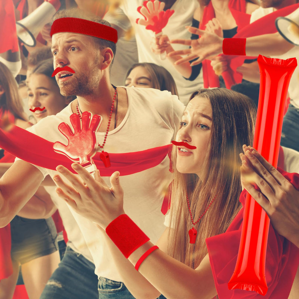 Bonuci red bandana frames team look for bold game-day style
