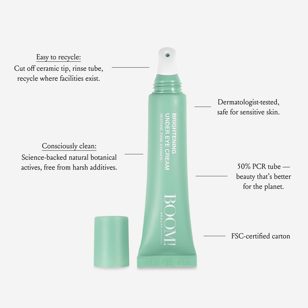 Hydration-focused image highlighting hyaluronic acid in BOOM! Awaken cream.