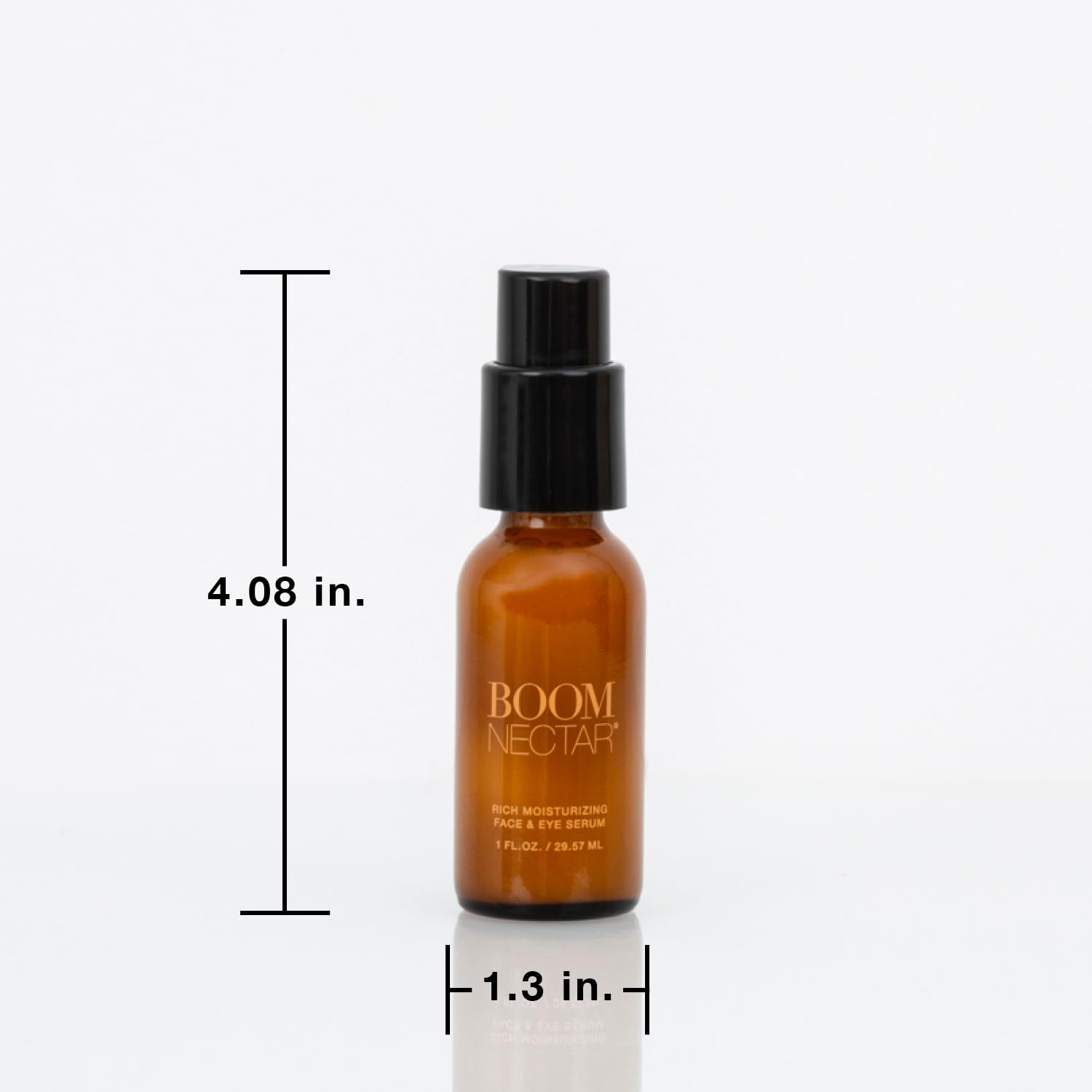 BOOM Nectar serum on hand showing smooth, even skin coverage.