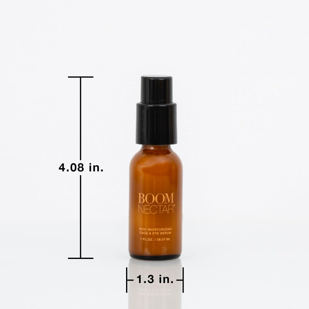BOOM Nectar serum on hand showing smooth, even skin coverage.