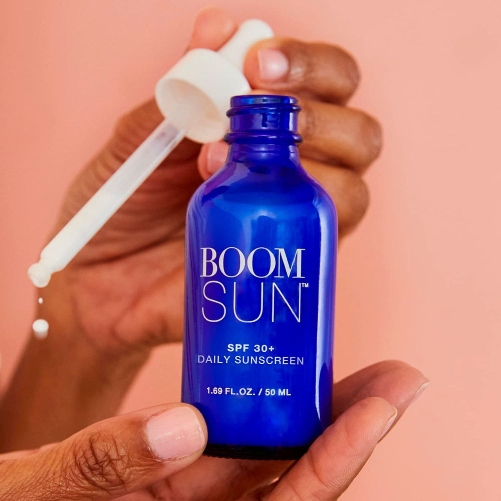 BOOM! Sun reef-safe label emphasizes ocean-friendly sunscreen.