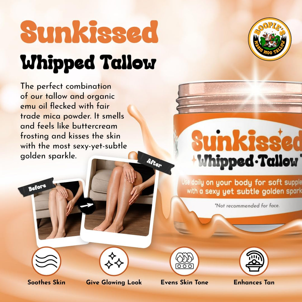 Boopie's Magic Moo Sunkissed Tallow vanilla and emu oil close-up for nourishment