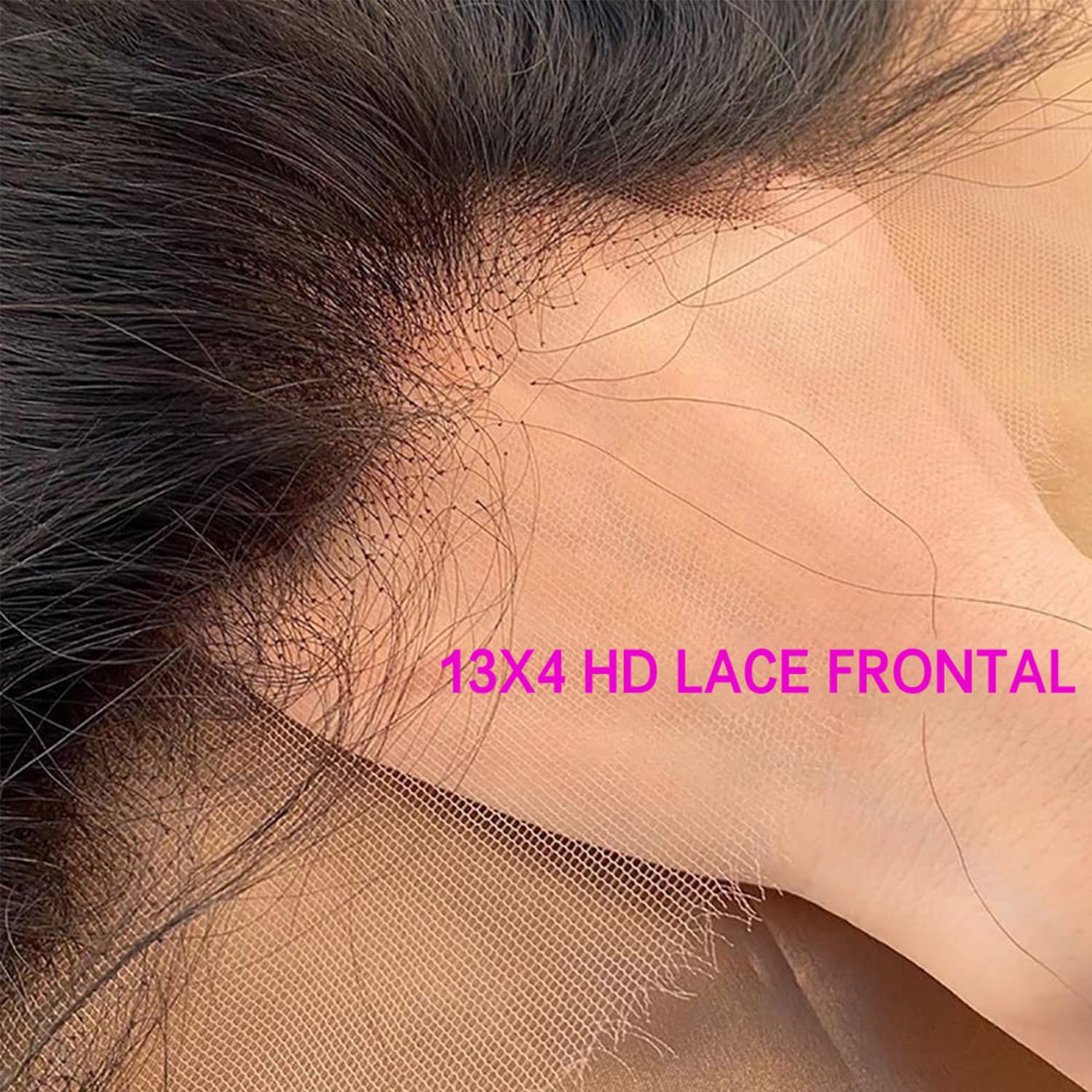 Boopwine dye ready frontal edges offer customization with color.