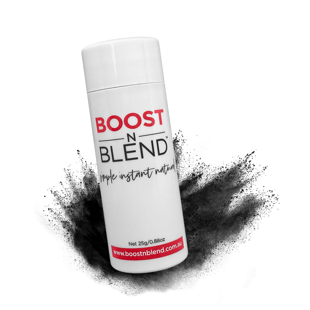 Boost N Blend hair volumizer bottle front view for instant fuller look
