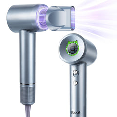 Bopcal hair dryer high-speed airflow for quick-dry performance