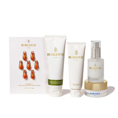 Borghese Italian Recipe Travel Set moisture serum bottle ideal for quick hydration on trips.